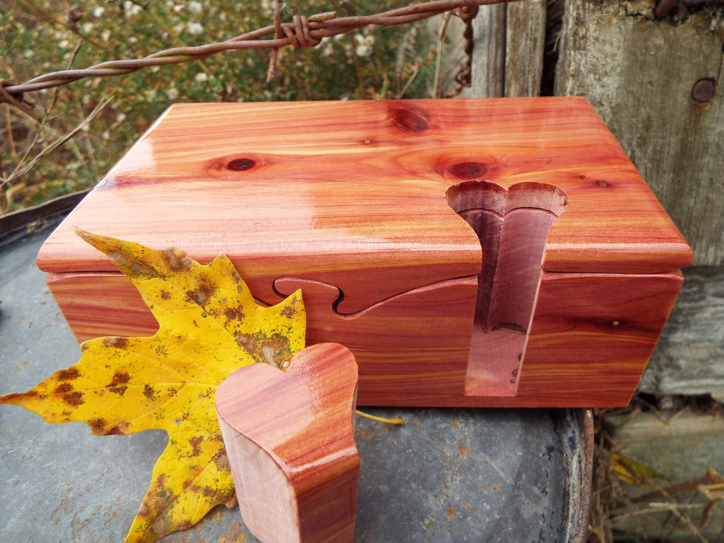 Fifth anniversary gift. Wood anniversary. Custom gift w/ heart key. Handmade for him or her.  Unique, one of a kind 5 year anniversary gift.