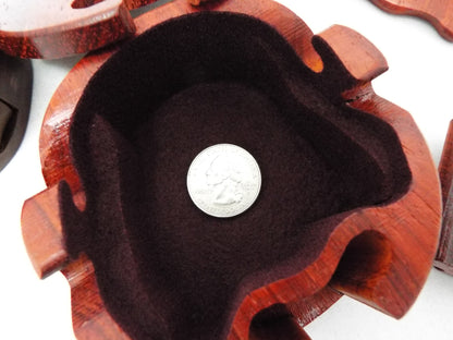 Meduim Round Wooden Key Box