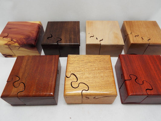 Graduation Gift: Handmade Wooden Puzzle Box