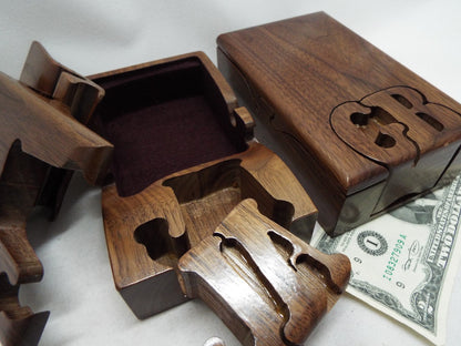 Graduation gift custom made for him & her.  Gift for special graduate. Wooden puzzle box lasts a lifetime. Gift for high school and college