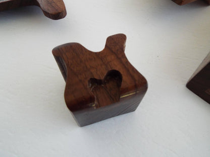 Custom Initial Puzzle Box: Large Handmade Hardwood Stash Box