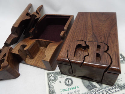 Graduation gift custom made for him & her.  Gift for special graduate. Wooden puzzle box lasts a lifetime. Gift for high school and college