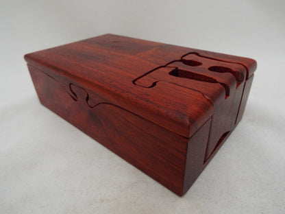 Graduation gift custom made for him & her.  Gift for special graduate. Wooden puzzle box lasts a lifetime. Gift for high school and college