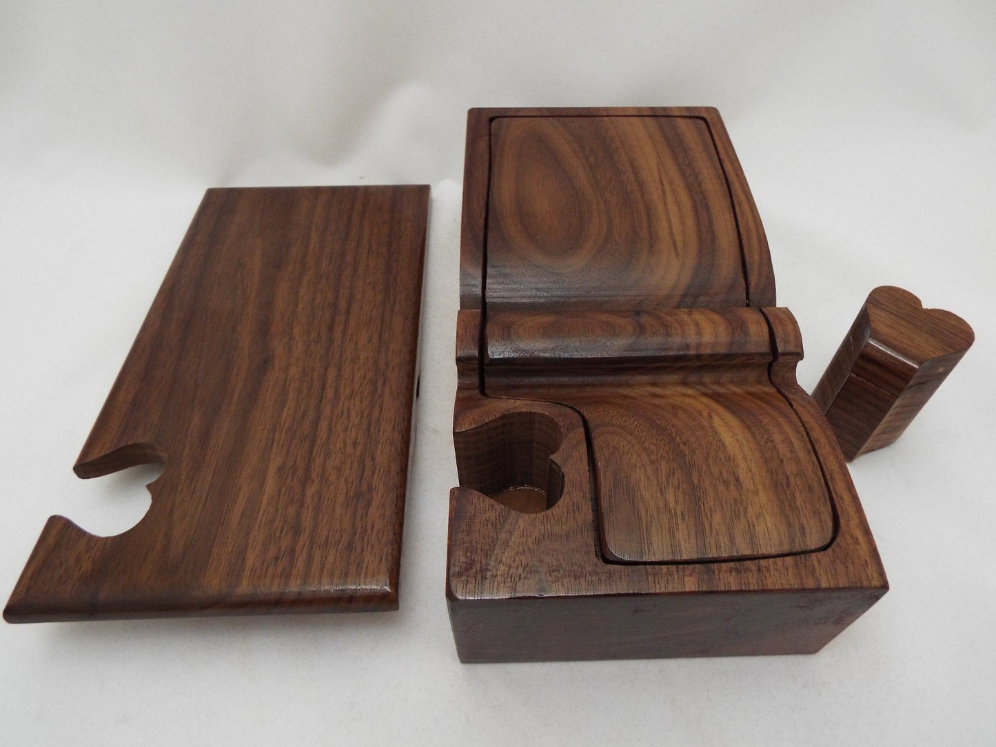 40th Anniversary Walnut Puzzle Box, Handmade Wooden Gift